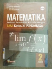 Matematika Berbasis Pendidikan Karakter Bangsa SMA Kelas XI IPS/Bahasa