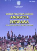 SISTEM PELATIHAN/ KURSUS ANGGOTA DEWASA DALAM KEPANDUAN HW