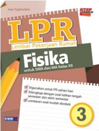 Lembar Pekerjaan Rumah Fisika Kelas XII KTSP