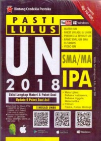 PASTI LULUS UN 2018 SMA/MA IPA