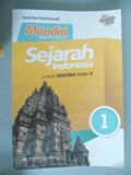 mandiri: SEJARAH INDONESIA untuk SMA/MA Kelas X