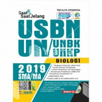 Saat-Saat Jelang  USBN UN Biologi SMA 2019
