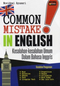 Image of Common Mistake in English: Kesalahan-Kesalahan Umum dalam Bahasa Inggris