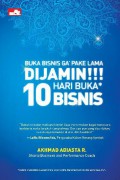Buka Bisnis Ga Pake lama Dijamin!! 10 Hari Buka Bisnis