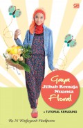 Gaya Jilbab Remaja Nuansa Floral + Tutorial Kerudung