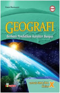 GEOGRAFI untuk SMA/MA Kelas X