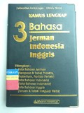 KAMUS LENGKAP 3 BAHASA JERMAN INDONESIA INGGRIS