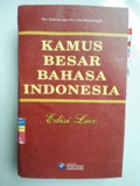 KAMUS BESAR BAHASA INDONESIA (KBBI)