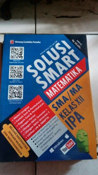 Image of SOLUSI SMART: MATEMATIKA SMA/MA KELAS XII IPA