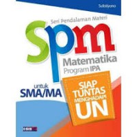 SPM Matematika UN Program IPA