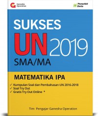 Sukses UN 2019 MAtematika IPA