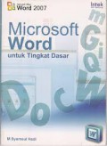 Microsoft Word untuk Tingkat Dasar
